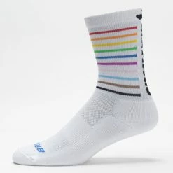 Brooks Tempo Knit In Crew Run Proud Socks