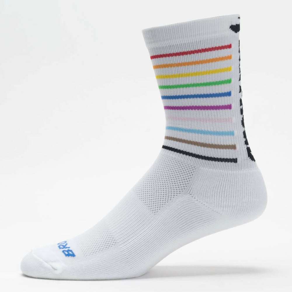 Brooks Tempo Knit In Crew Run Proud Socks 3 Brooks Tempo Knit In Crew Run Proud Socks