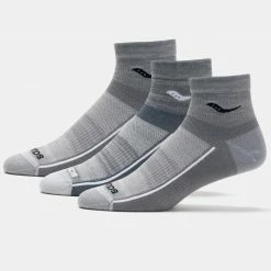 Saucony Inferno Ultralight Quarter Socks 3 Pack