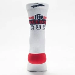 Brooks Go USA Tempo Knit In Crew Socks