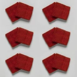Sweatbands & Towels Tourna Team Pack Wristbands (6 Pairs)