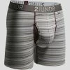 2UNDR Swing Shift 6" Boxer Briefs Stripes
