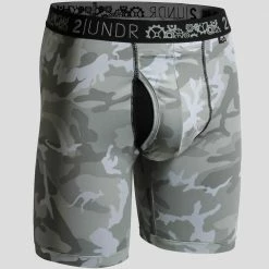 2UNDR Gear Shift 9" Boxer Briefs Prints Men's Clothing