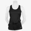 Women's Clothing Fila Ruffles & Stripes Ruffle Racerback Tank Women's