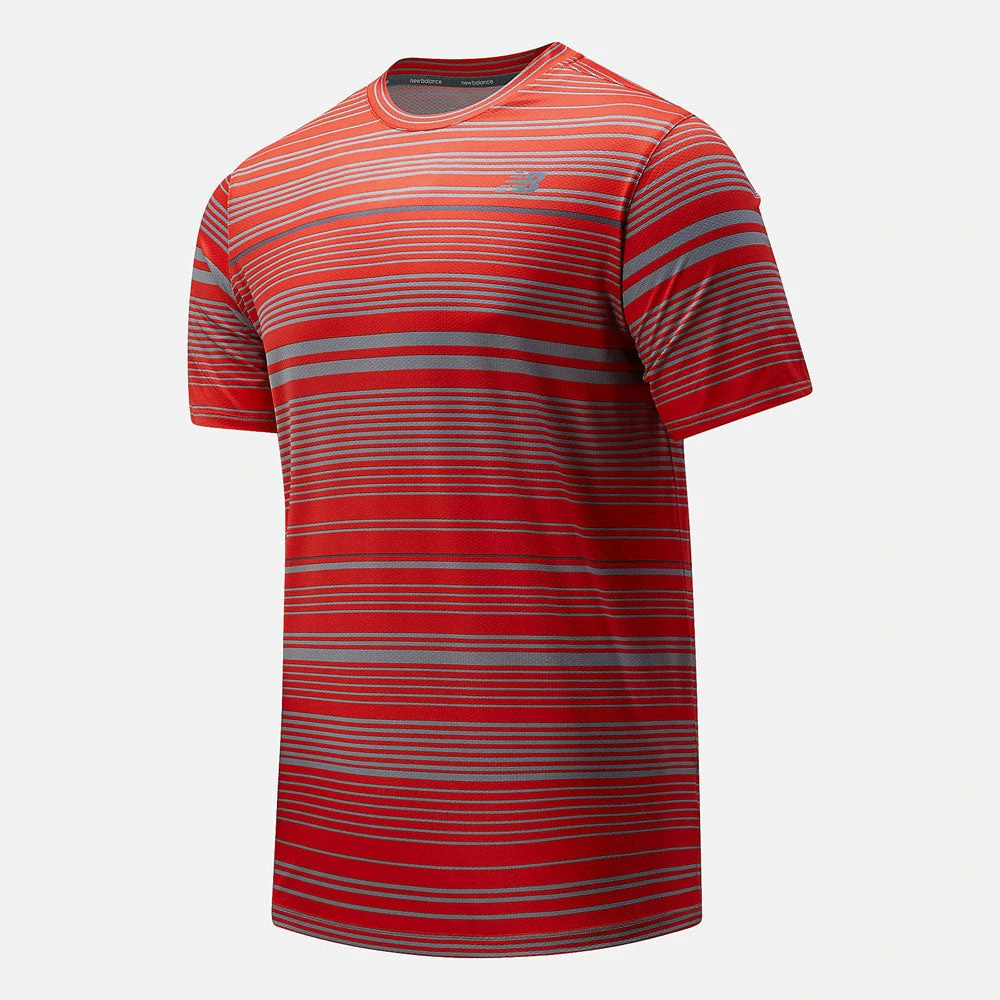 New Balance Printed Rally Crew Men's Men's Clothing 3 New Balance Printed Rally Crew Men's Men's Clothing