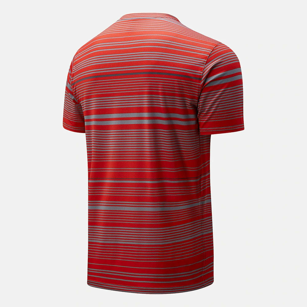 New Balance Printed Rally Crew Men's Men's Clothing 4 New Balance Printed Rally Crew Men's Men's Clothing