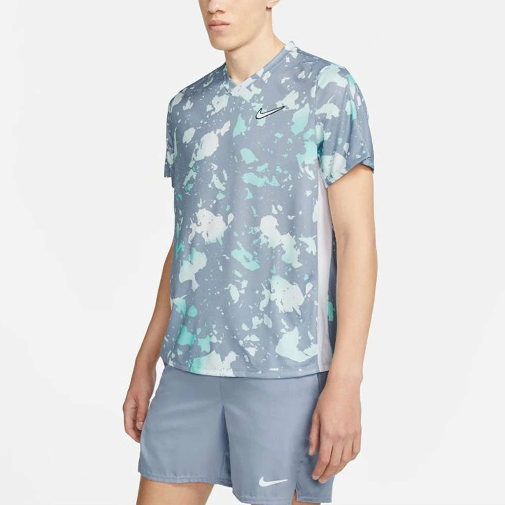 Nike Dri-Fit Victory Printed Crew Spring 2021 Men's Men's Tennis Clothing 11 Nike Dri-Fit Victory Printed Crew Spring 2021 Men's Men's Tennis Clothing