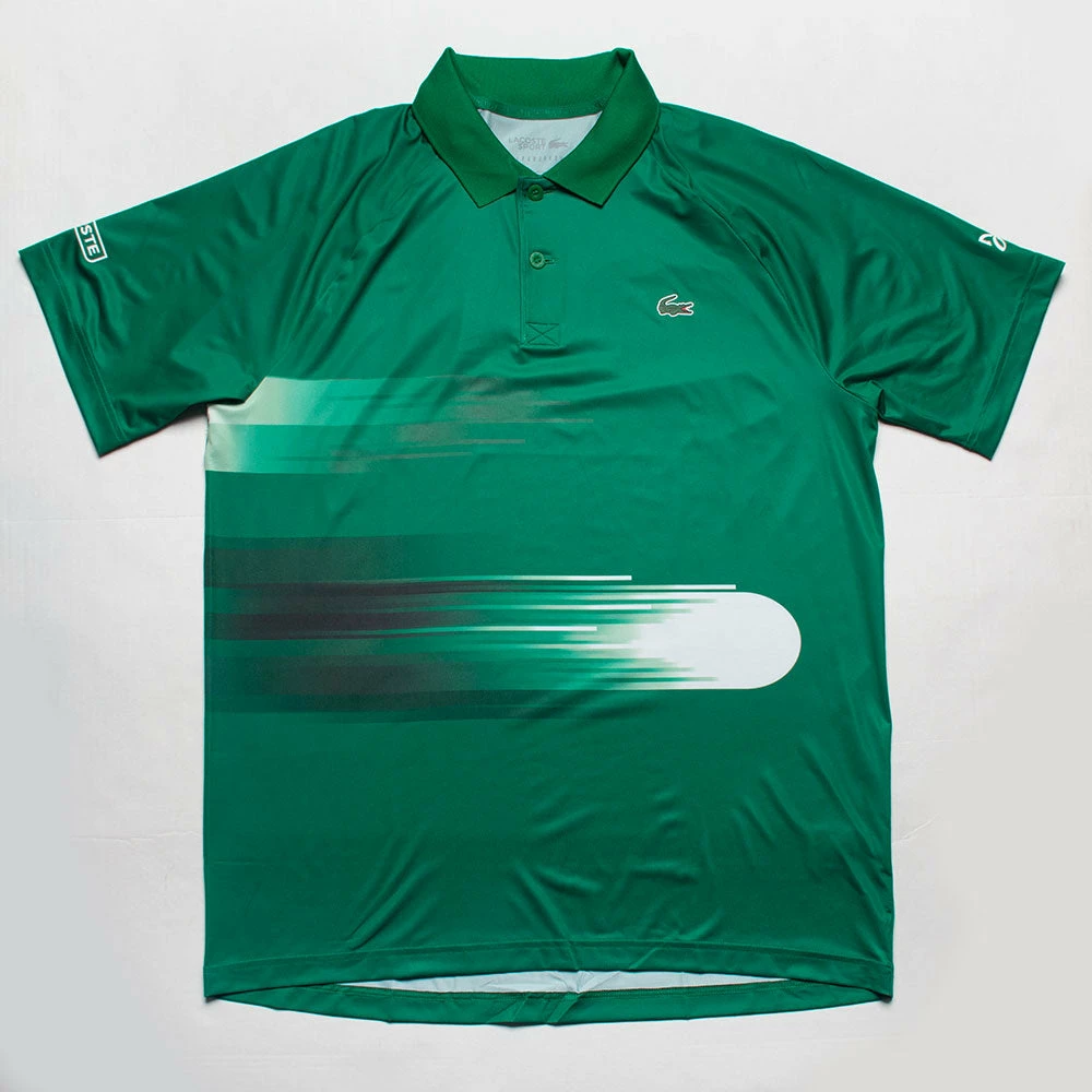 Men's Clothing Lacoste Novak Djokovic Miami Open Polo Men's 4 Men's Clothing Lacoste Novak Djokovic Miami Open Polo Men's