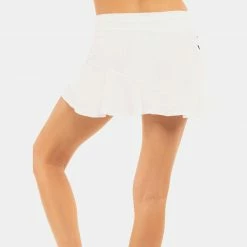 Lucky In Love The Whites Mesh Love Skirt Women's