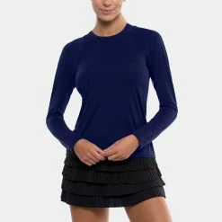 Lucky In Love LUV Protection Breeze L/S Crew Women's Women's Clothing