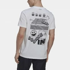 Adidas Tennis Wimbledon Graphic Tee Men's Men's Clothing