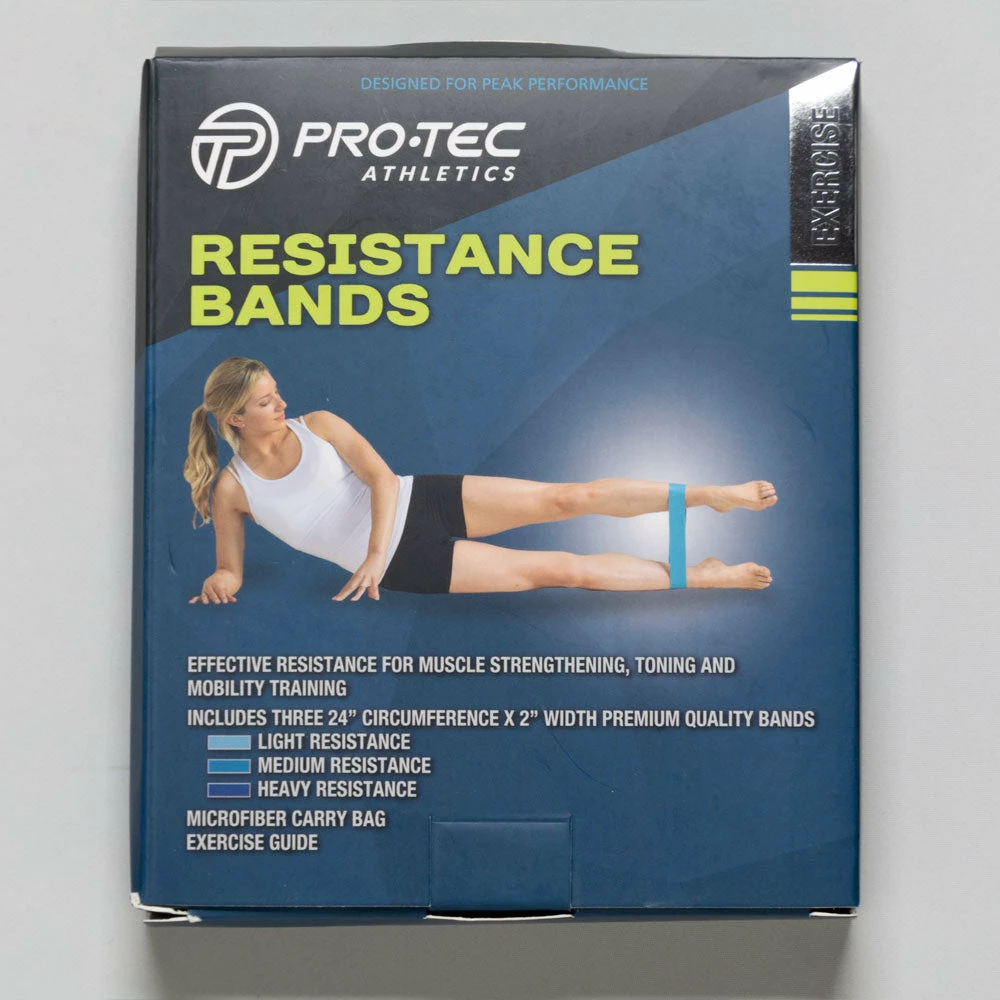 Pro-Tec Resistance Bands Fitness Equipment 3 Pro-Tec Resistance Bands Fitness Equipment